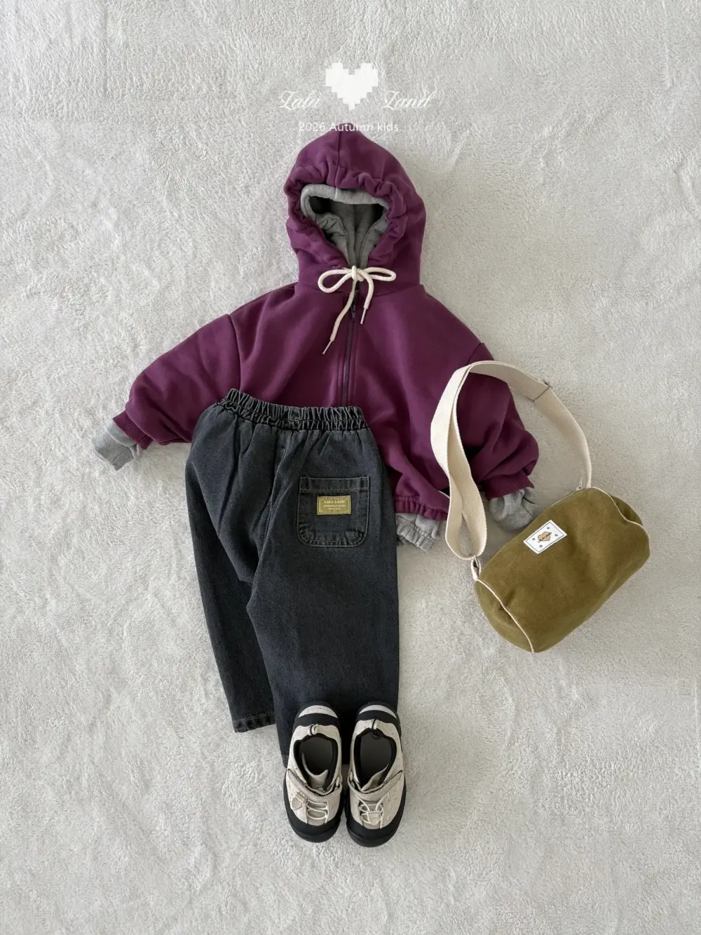 KakaoTalk_20260730_152029445_01 <b>|Kids| Lala land包包</b>Autumn 원통 골덴 크로스 FREE