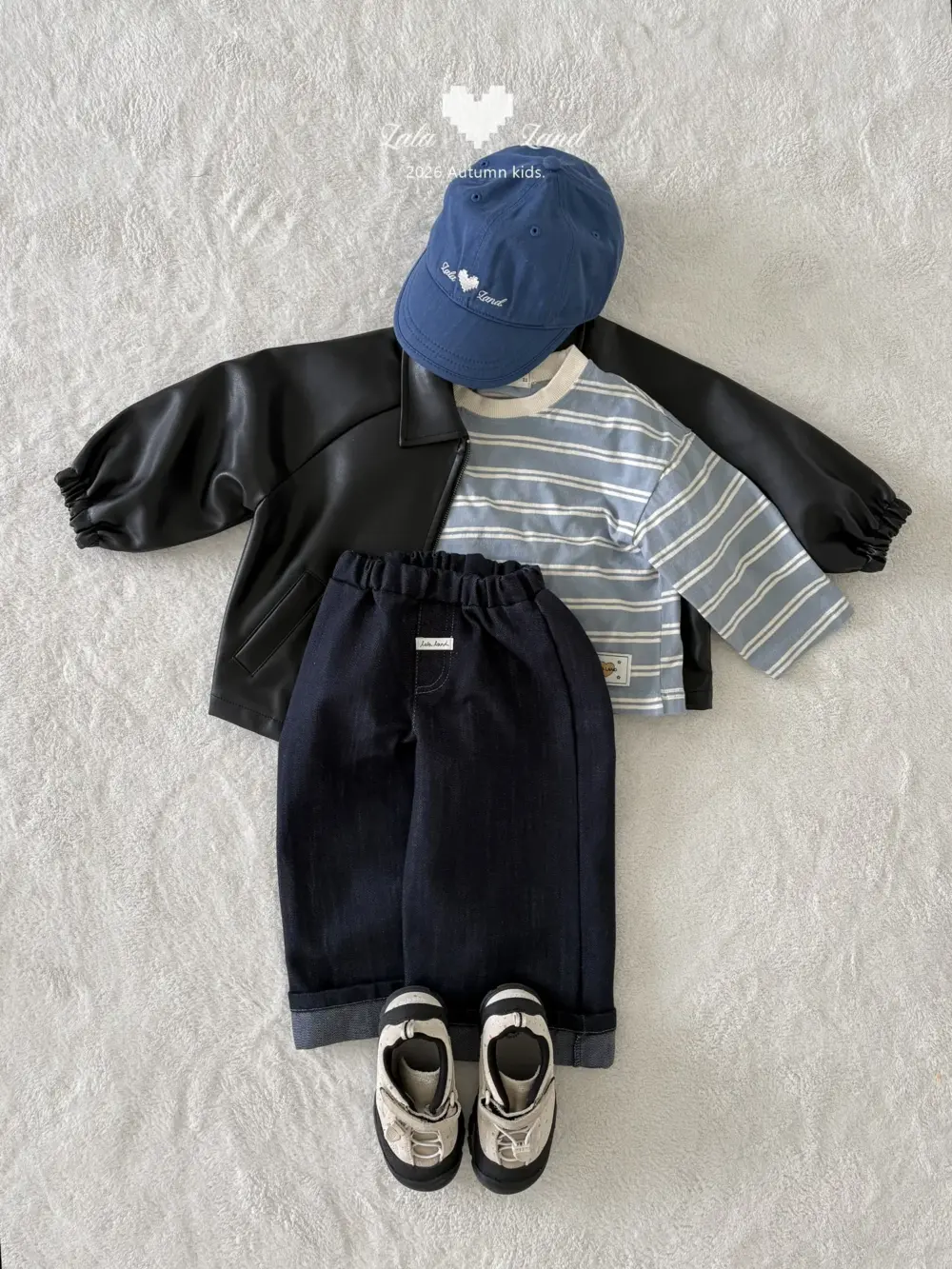 KakaoTalk_20260730_152425587_22 <b>|Kids| Lala land帽子</b>Autumn 하트 볼캡 FREE