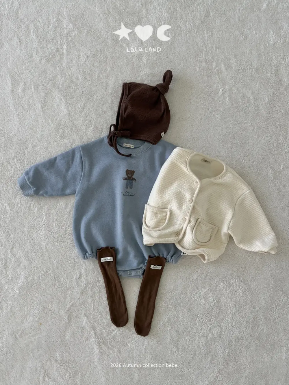 KakaoTalk_20260730_152748453_22 <b>|BABY| LaLa land帽子</b>Autumn 베베 꼭지 비니 FREE