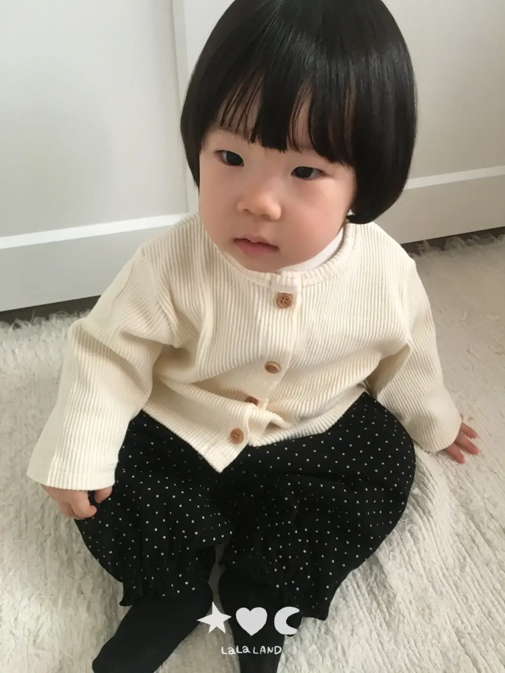 KakaoTalk_20260731_130717064_09 <b>|BABY| LaLa land褲子</b>Autumn 베베 도트 소세지 바지 60-82cm