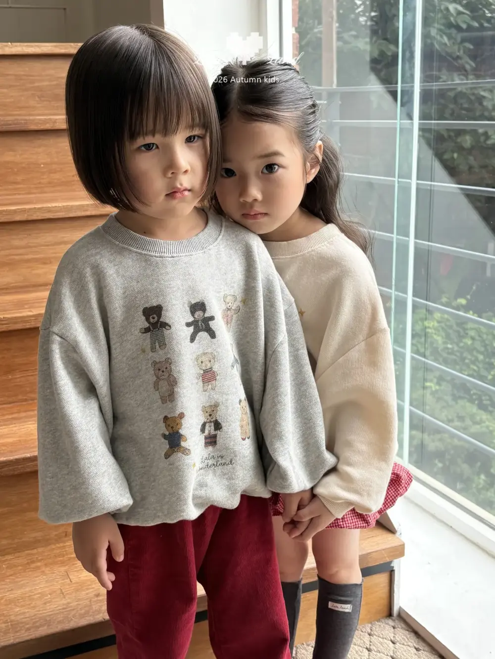 KakaoTalk_20260801_110347933_16 <b>|Kids| Lala land上衣</b>Autumn 라라베어 맨투맨 75-120cm