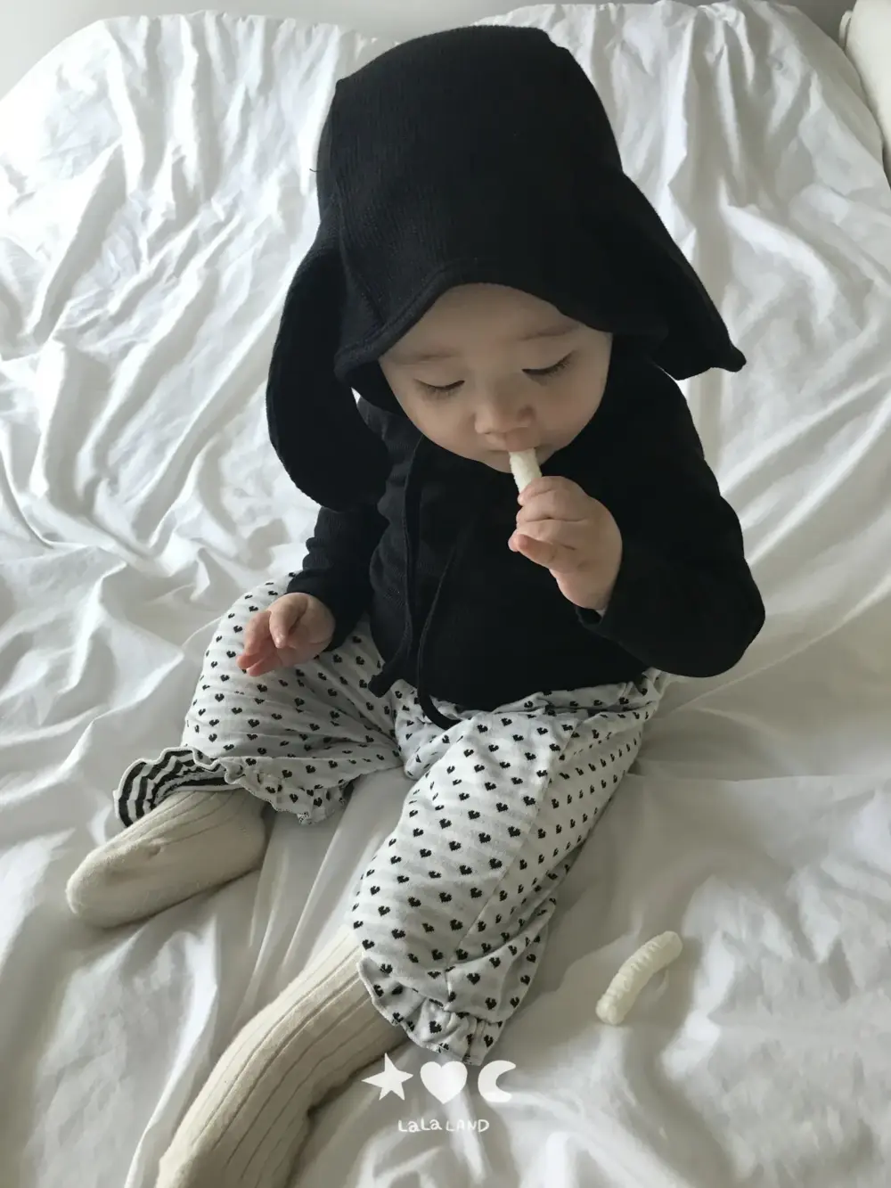 KakaoTalk_20260804_125444617_01 <b>|BABY| LaLa land帽子</b>Autumn 베베 토끼 비니 FREE