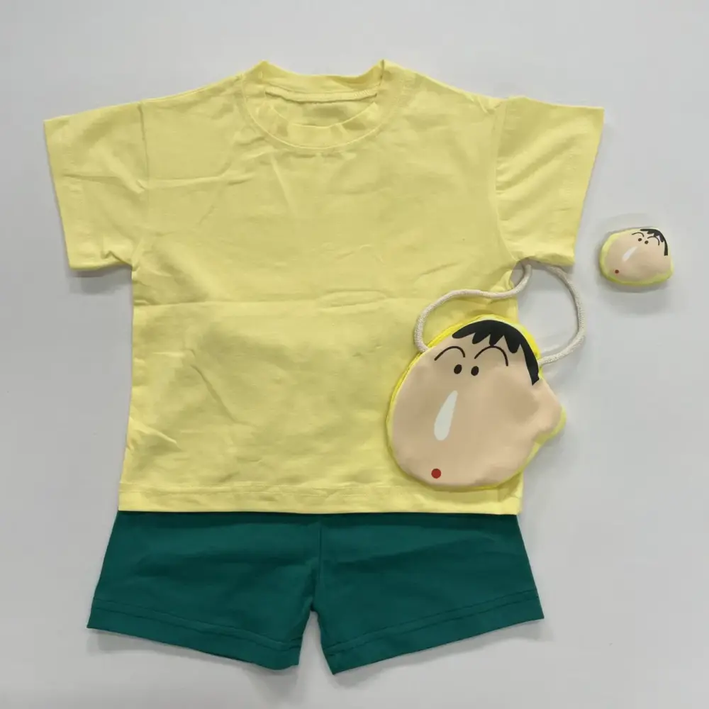 S__240992276_0 <b>uhorang套裝</b>짱구감성 떡잎방범대 반팔 상하복80-120cm