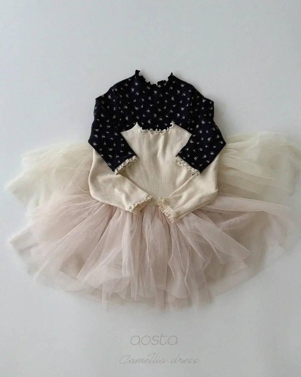 까멜리아원피스1 <b>Aosta洋裝</b>Autumn 까멜리아원피스 60-115cm