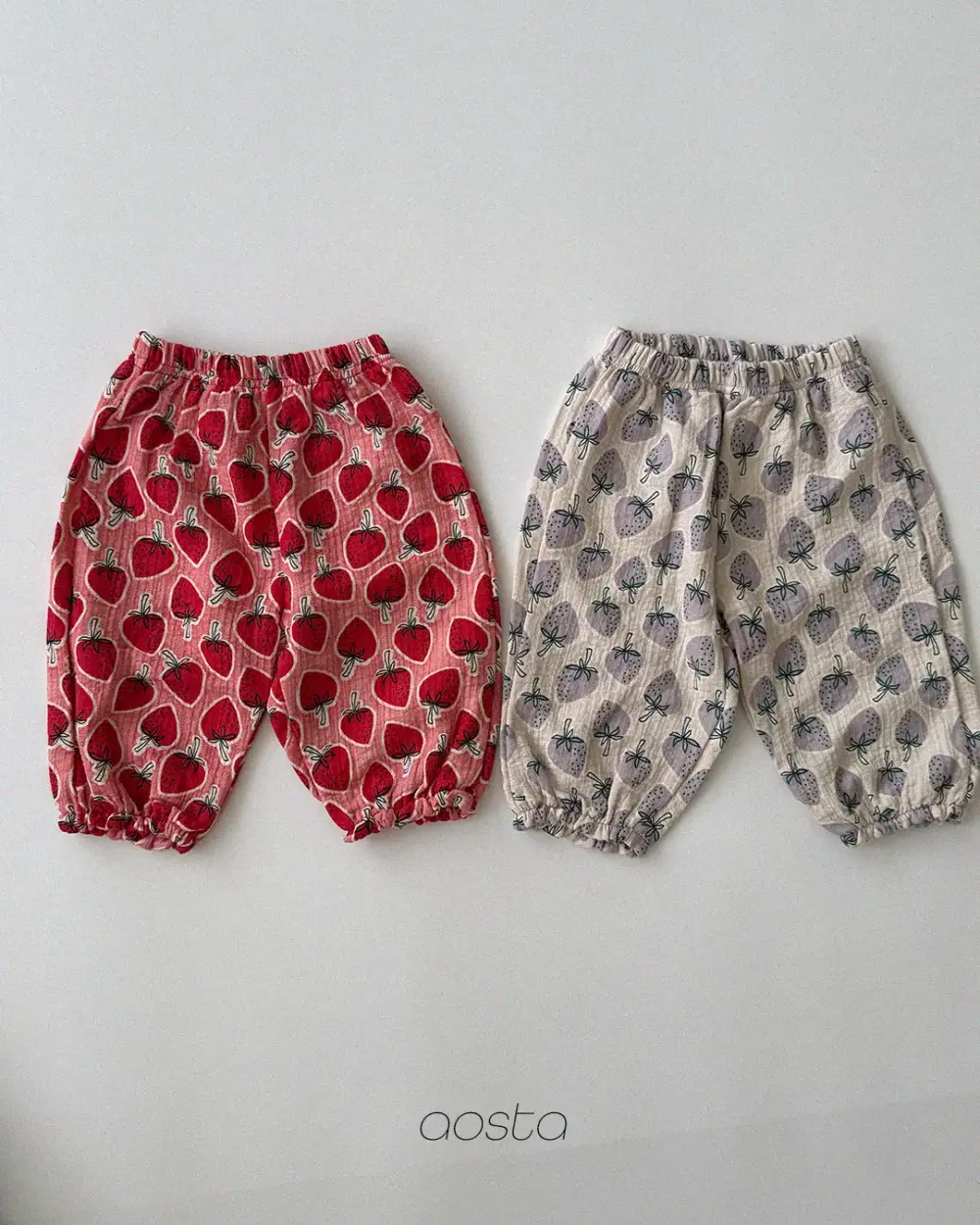 딸기팬츠 1 <b>Aosta褲子</b>Autumn 딸기팬츠 60-115cm