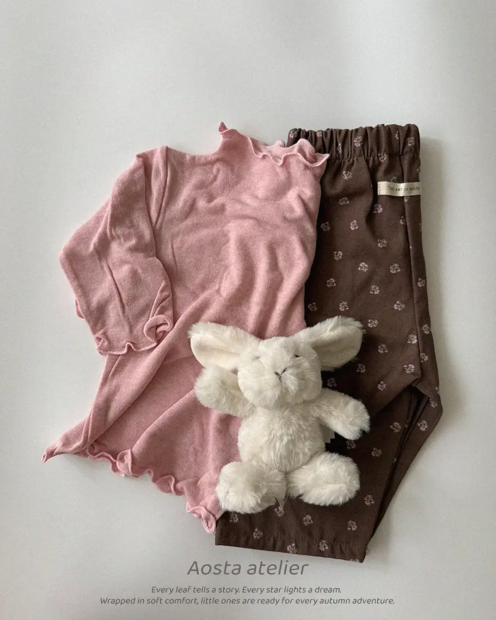 러브팬츠 브라운4.2 <b>Aosta褲子</b>Autumn 러브팬츠 60-115cm