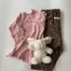 러브팬츠 브라운4.2 <b>Aosta褲子</b>Autumn 러브팬츠 60-115cm