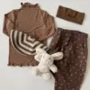 러브팬츠 브라운7.1 <b>Aosta褲子</b>Autumn 러브팬츠 60-115cm