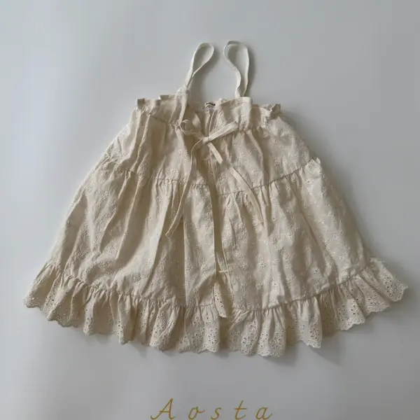 레이스코튼원피스 0 <b>Aosta裙子</b>Autumn 레이스코튼원피스 FREE