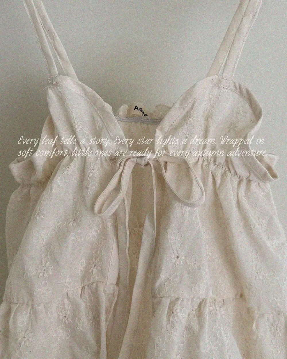 레이스코튼원피스 2 <b>Aosta裙子</b>Autumn 레이스코튼원피스 FREE