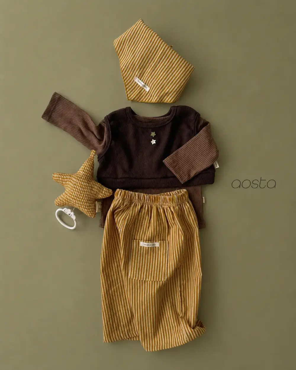 루이스팬츠 노랑2 <b>Aosta褲子</b>Autumn 루이스팬츠 60-115cm