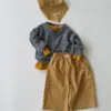 루이스팬츠 노랑3 <b>Aosta褲子</b>Autumn 루이스팬츠 60-115cm