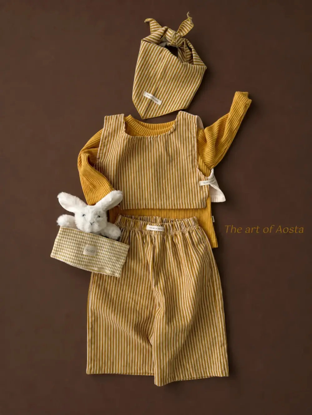루이스팬츠 노랑3.1 <b>Aosta褲子</b>Autumn 루이스팬츠 60-115cm