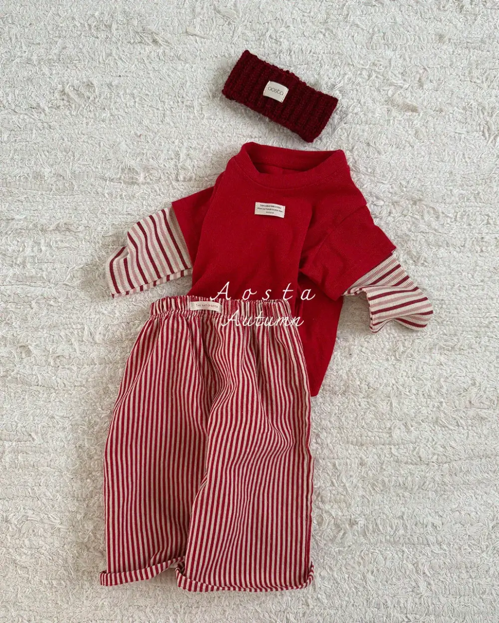루이스팬츠 레드8 <b>Aosta褲子</b>Autumn 루이스팬츠 60-115cm