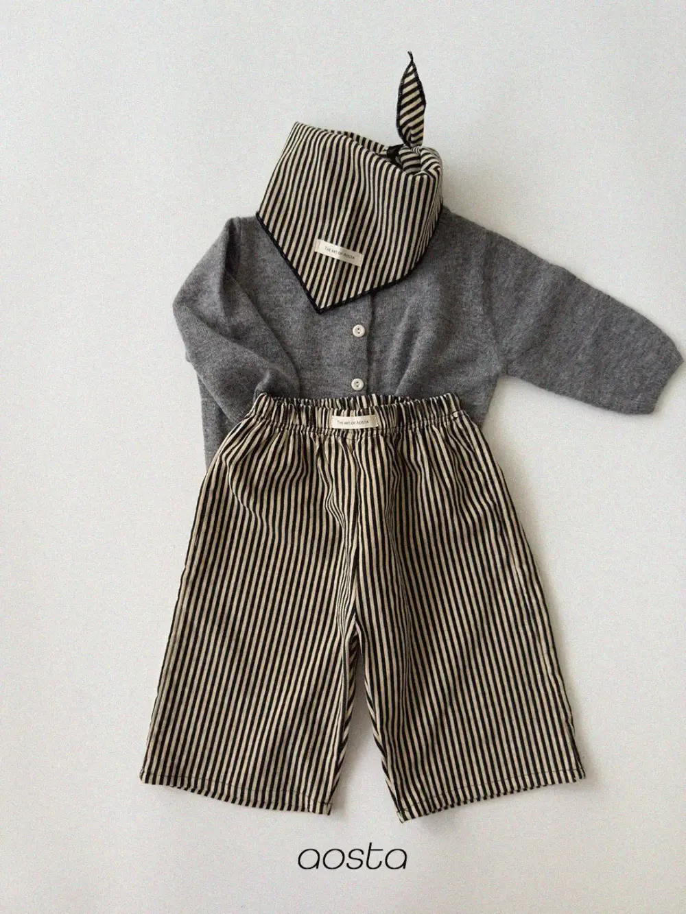 루이스팬츠 블랙5 <b>Aosta褲子</b>Autumn 루이스팬츠 60-115cm