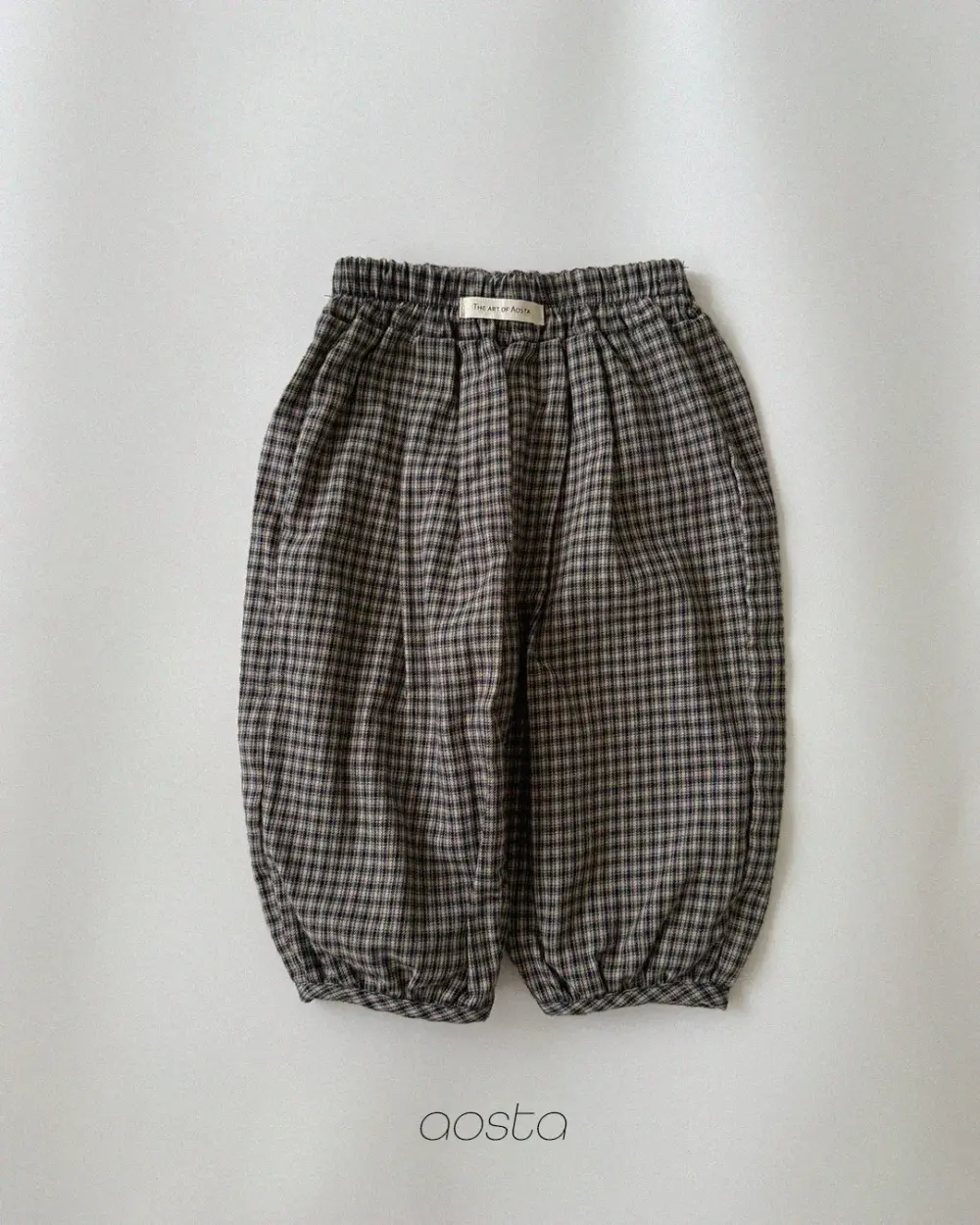 모카벌룬팬츠 네이비1 <b>Aosta褲子</b>Autumn 모카벌룬팬츠 60-115cm