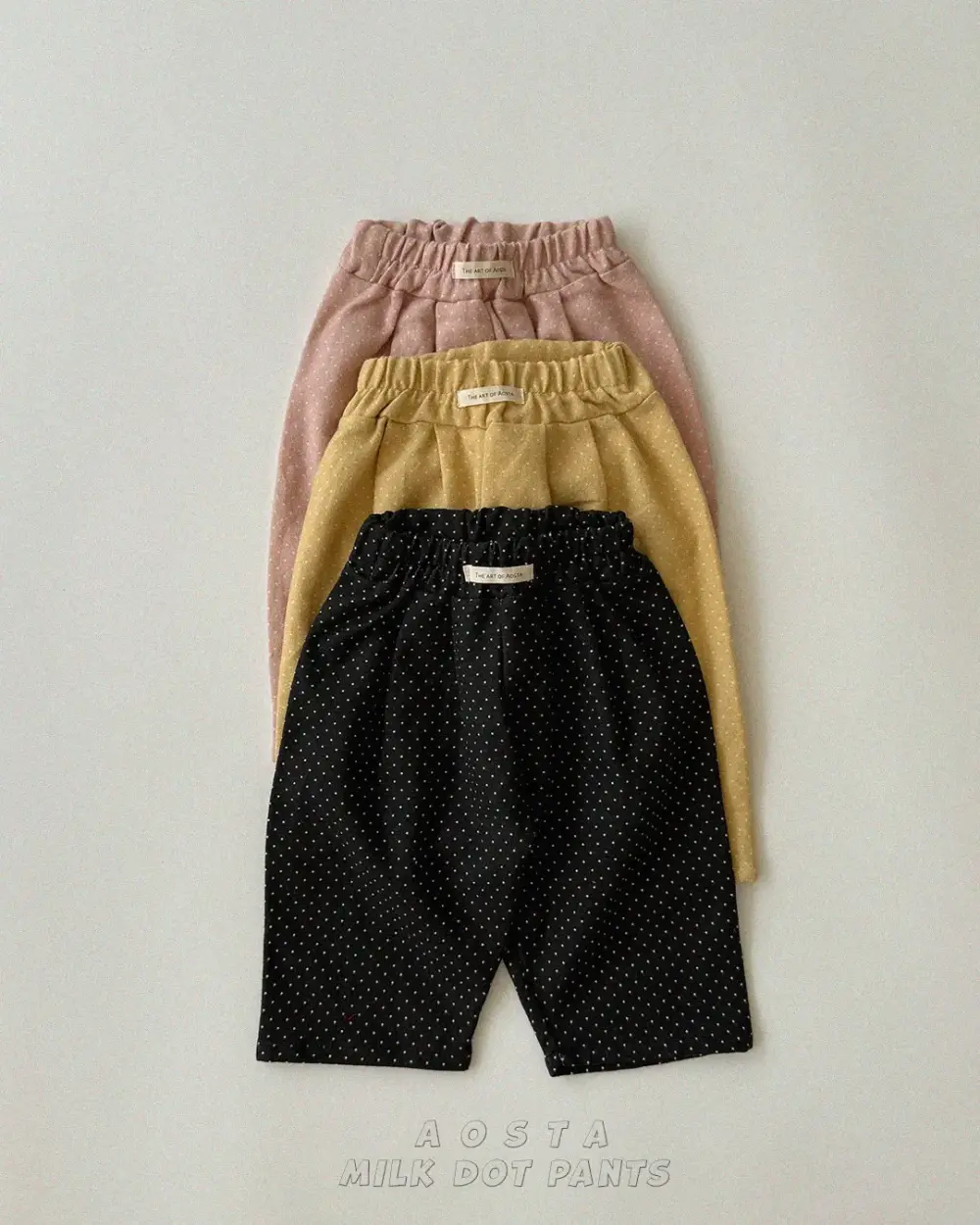 밀크도트팬츠 1 <b>Aosta褲子</b>Autumn 밀크도트팬츠 60-115cm