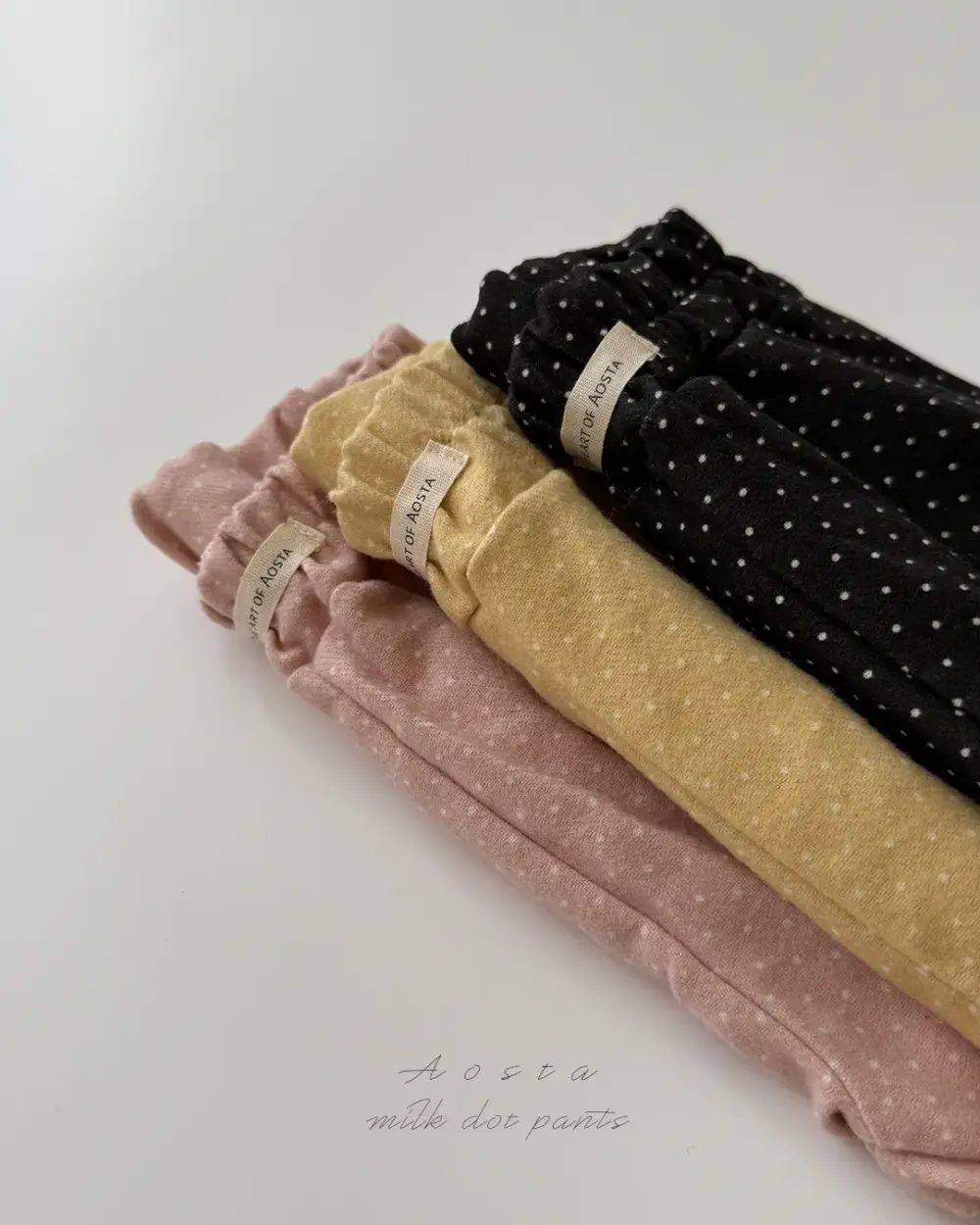 밀크도트팬츠 3 <b>Aosta褲子</b>Autumn 밀크도트팬츠 60-115cm
