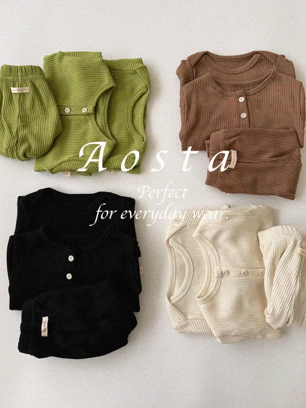 버터버튼티 3 <b>Aosta上衣</b>Autumn 버터버튼티 60-115cm