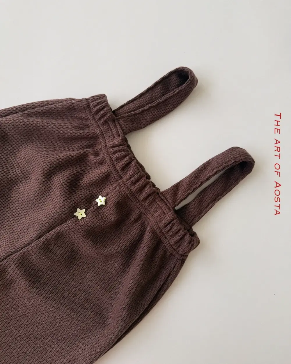 별사탕오버롤즈 브라운2 <b>Aosta吊帶褲</b>Autumn 별사탕오버롤즈 60-115cm