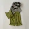 보트넥티 그린2 <b>Aosta上衣</b>Autumn 보트넥티 60-115cm