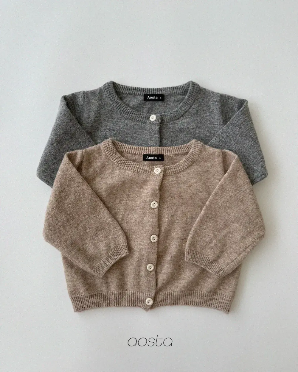 울니트가디건 1.1jpg <b>Aosta罩衫</b>Autumn 니트캐시미어가디건 60-115cm