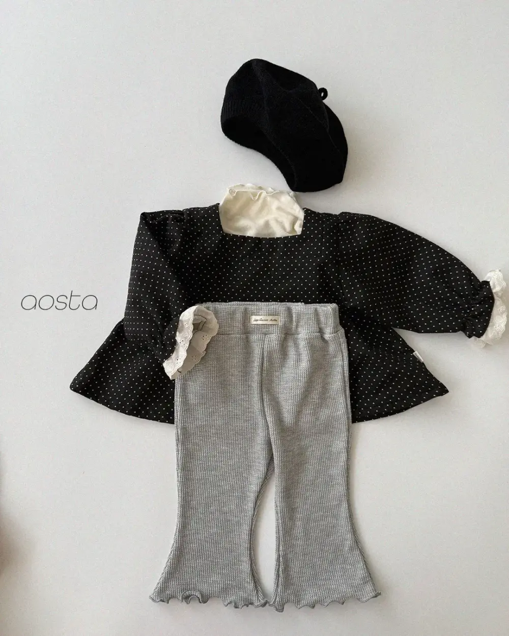 젤리바지 그레이5 <b>Aosta褲子</b>Autumn 젤리바지 60-115cm
