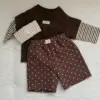 크레용티 브라운6 <b>Aosta上衣</b>Autumn 크레용티 60-115cm