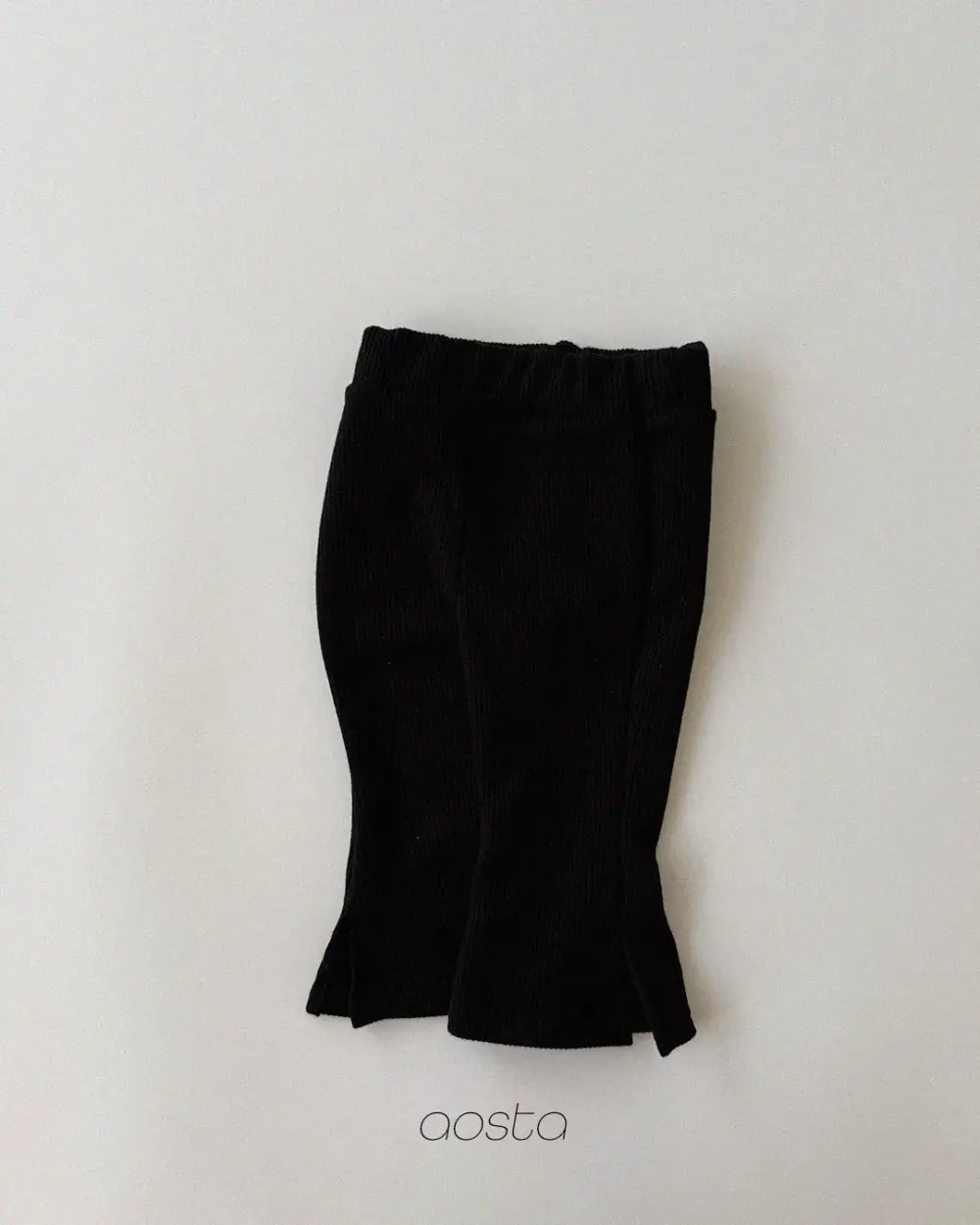 트임바지 검정1 <b>Aosta褲子</b>Autumn 비비바지 60-115cm