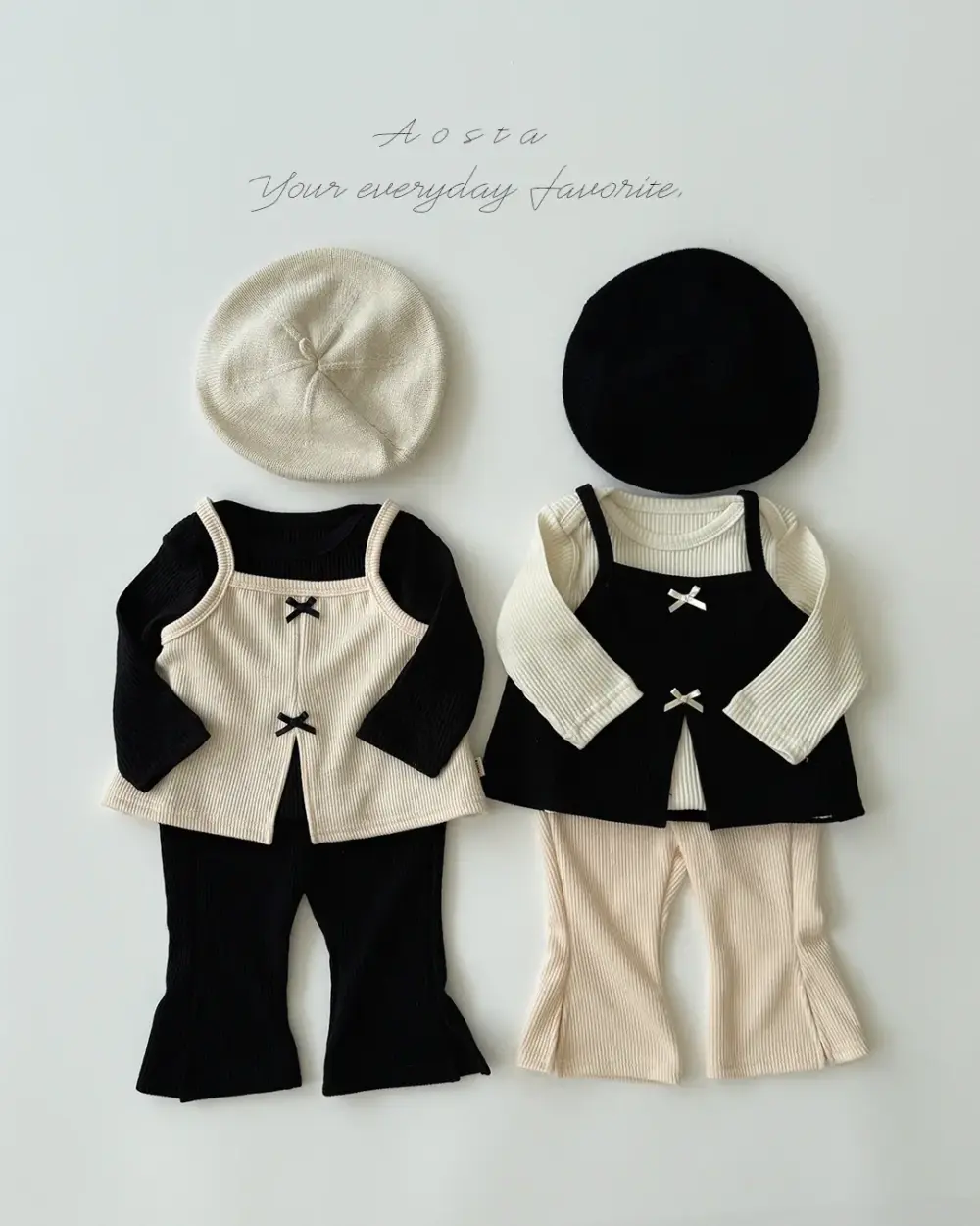트임바지 검정12 <b>Aosta褲子</b>Autumn 비비바지 60-115cm
