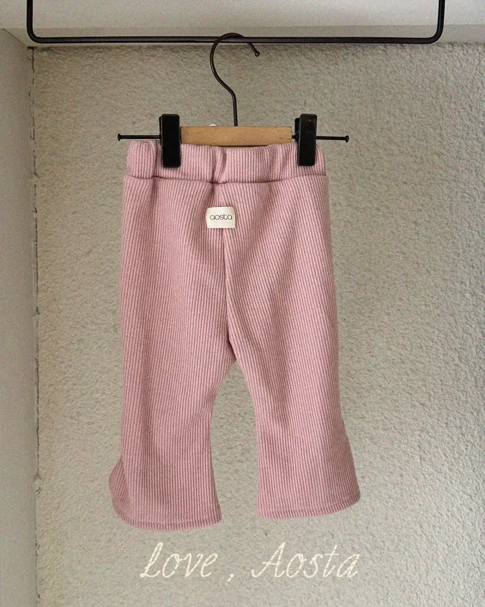 트임바지 핑크3 <b>Aosta褲子</b>Autumn 비비바지 60-115cm
