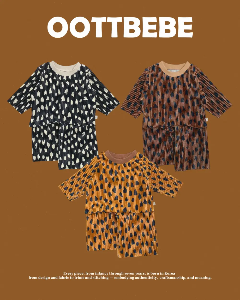 <b>OOTTBEBE套裝</b>Winter 벨벳호피상하복 65-115cm