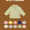 <b>OOTTBEBE上衣</b>Winter 말랑목폴라T 65-115cm