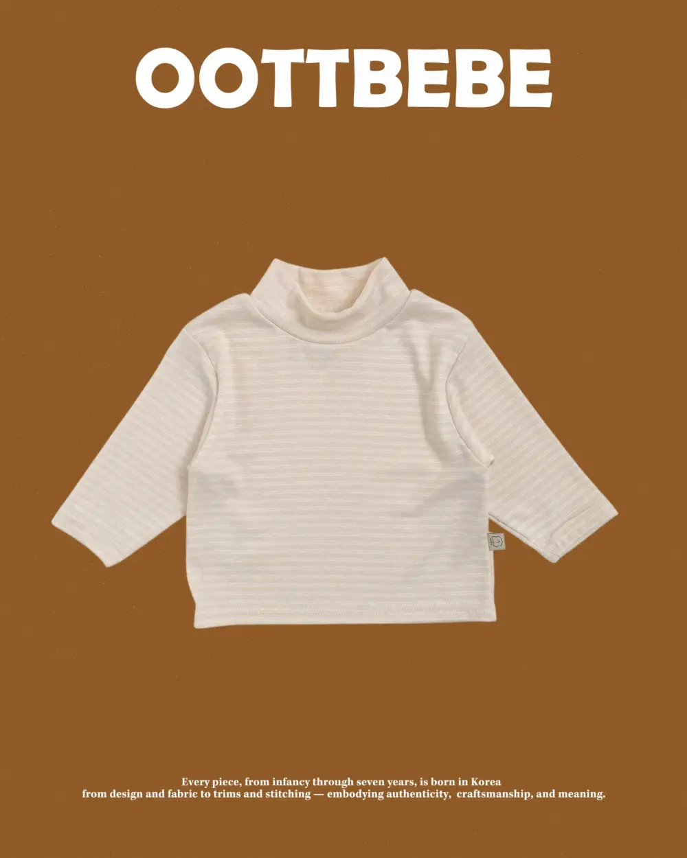 <b>OOTTBEBE上衣</b>Winter 모찌목폴라T 65-115cm