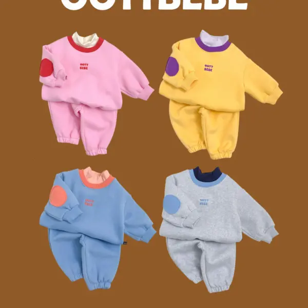 <b>OOTTBEBE套裝</b>Winter 삐에로상하복 65-115cm