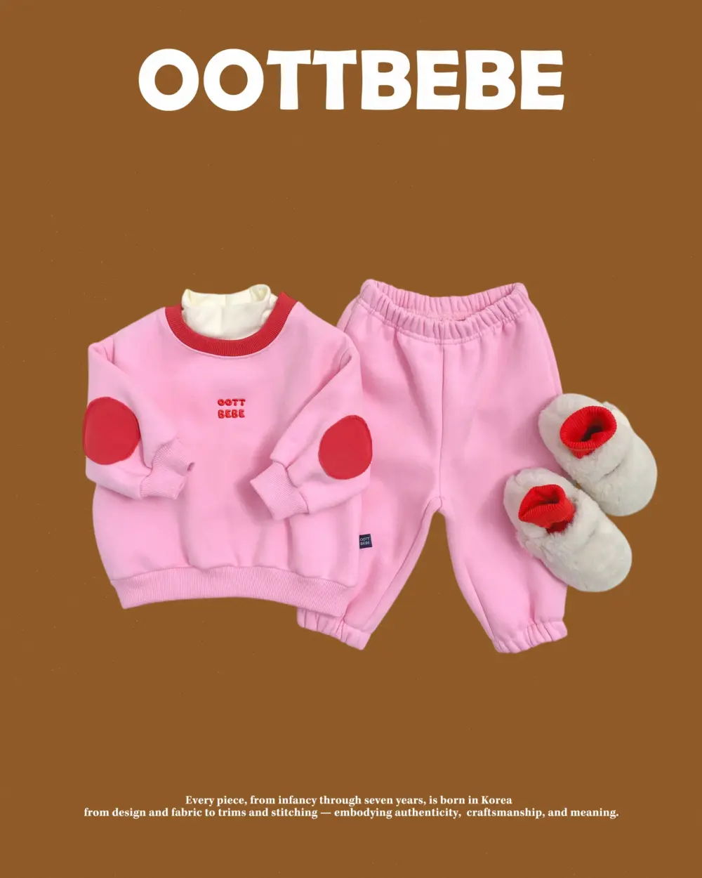 <b>OOTTBEBE套裝</b>Winter 삐에로상하복 65-115cm