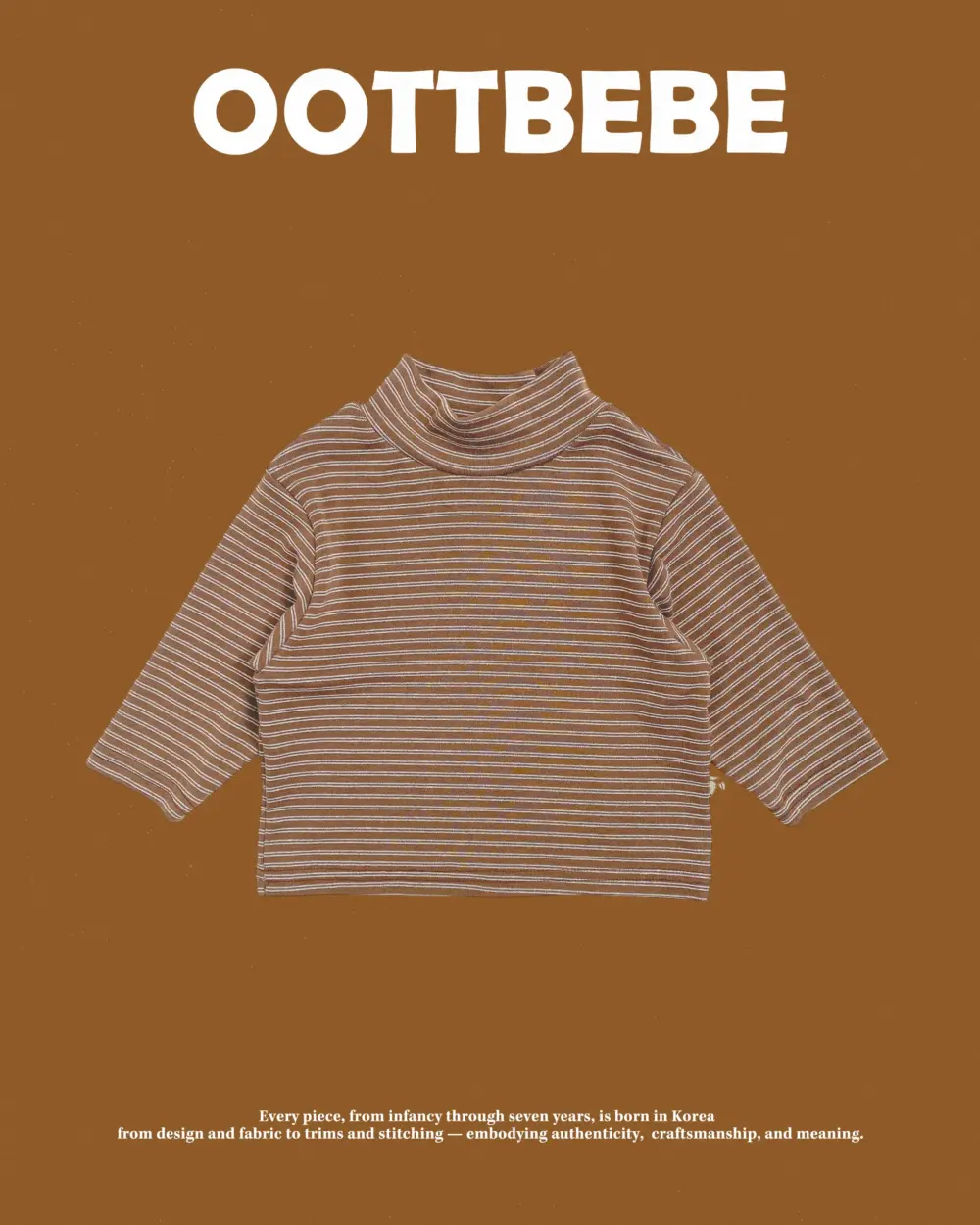 <b>OOTTBEBE上衣</b>Winter 모찌목폴라T 65-115cm