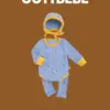 <b>｜BABY｜ OOTTBEBE套裝</b>Winter 세모네모슈트_보넷SET 50-75cm