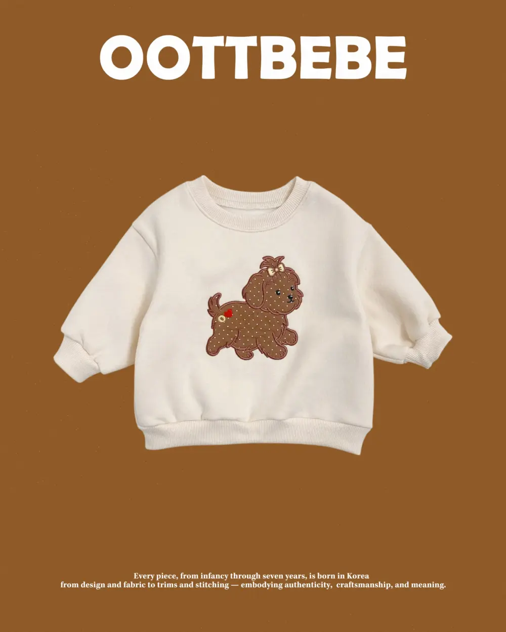<b>OOTTBEBE上衣</b>Winter 퍼피맨투맨 65-115cm