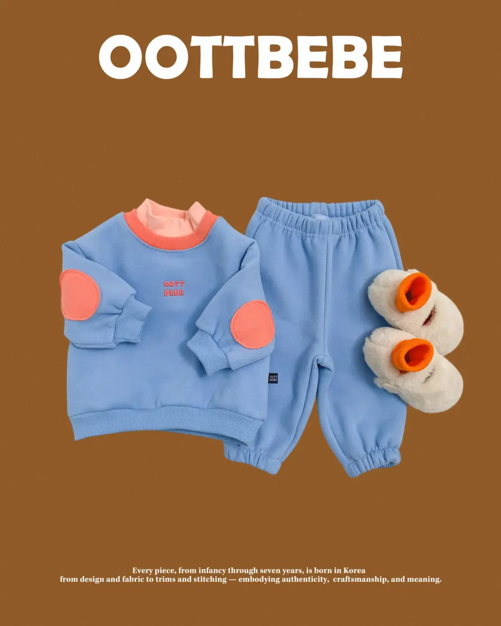 <b>OOTTBEBE套裝</b>Winter 삐에로상하복 65-115cm