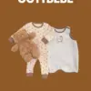 <b>OOTTBEBE套裝</b>Winter 세모네모실내복 65-115cm