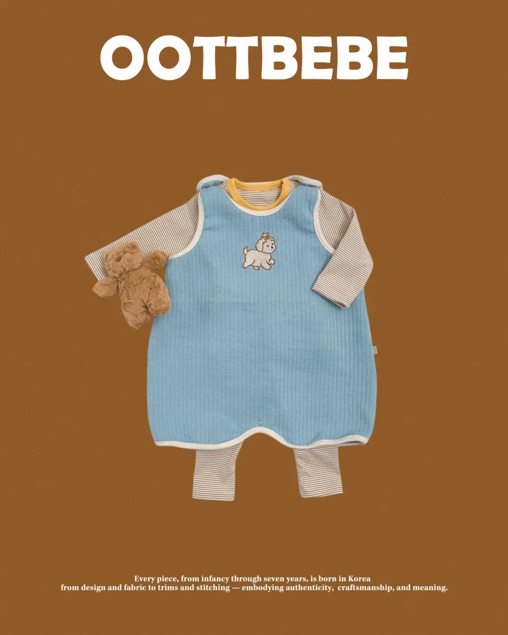 <b>OOTTBEBE防踢被</b>Winter 몽실이수면조끼 65-115cm
