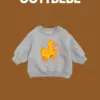 <b>OOTTBEBE上衣</b>Winter 오리맨투맨 65-115cm