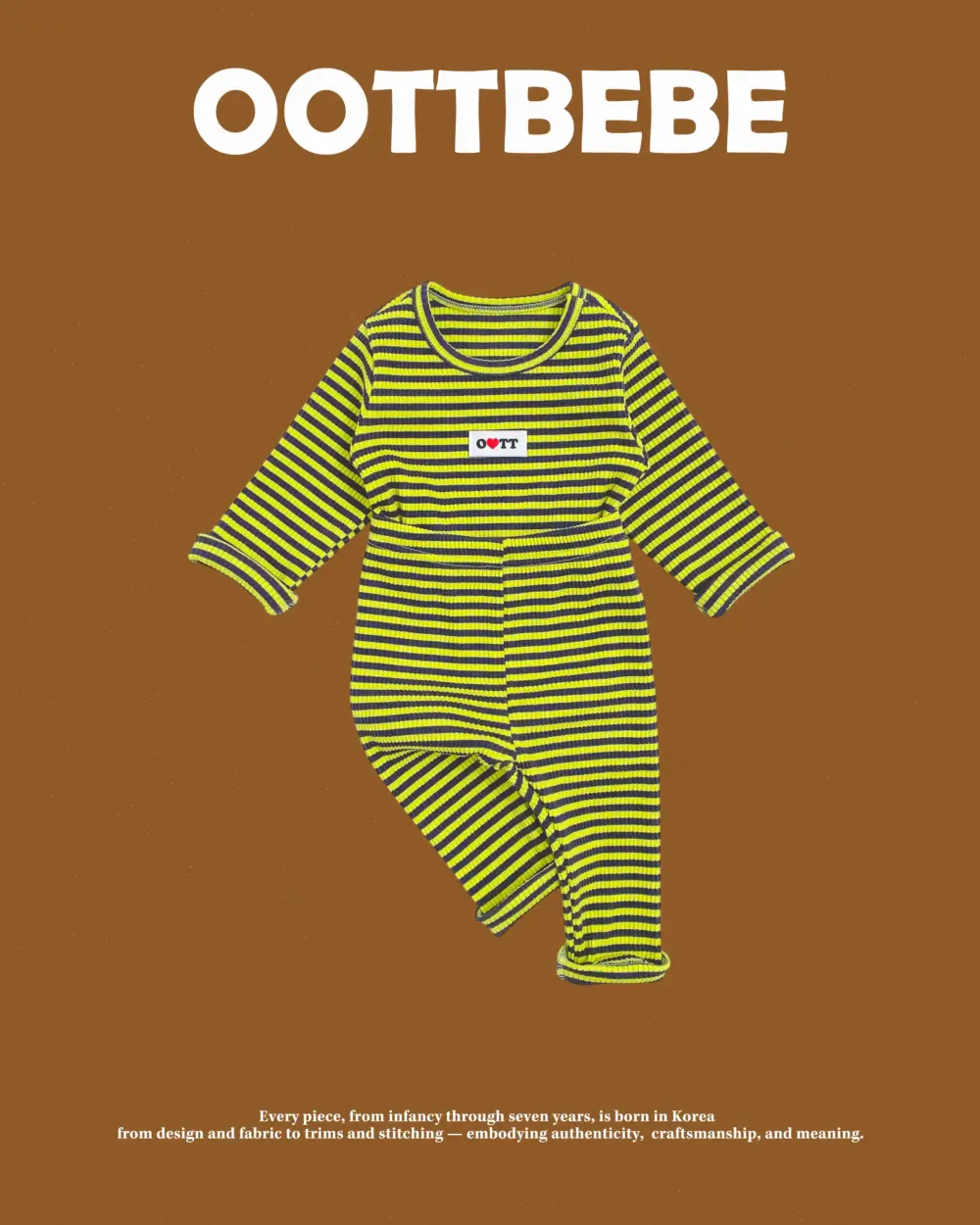 <b>OOTTBEBE套裝</b>Winter 호피니트셋업 65-115cm