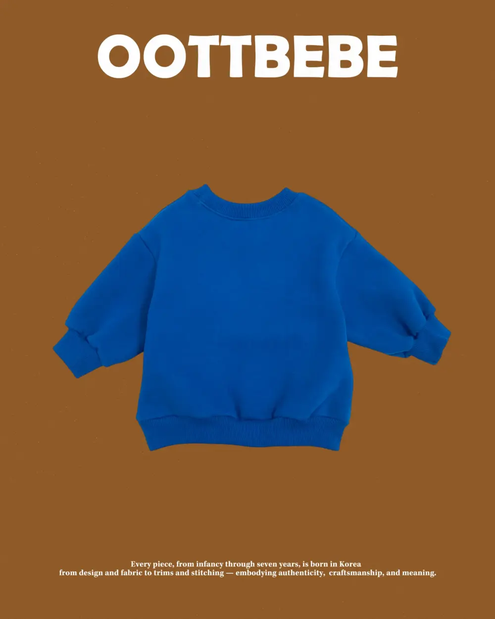 <b>OOTTBEBE上衣</b>Winter 오리맨투맨 65-115cm