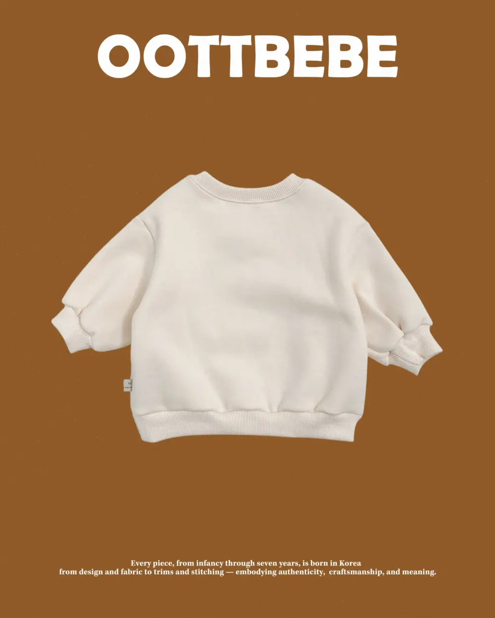 <b>OOTTBEBE上衣</b>Winter 퍼피맨투맨 65-115cm