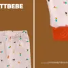 <b>OOTTBEBE套裝</b>Winter 세모네모실내복 65-115cm