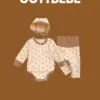 <b>｜BABY｜ OOTTBEBE套裝</b>Winter 세모네모슈트_보넷SET 50-75cm