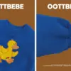 <b>OOTTBEBE上衣</b>Winter 오리맨투맨 65-115cm