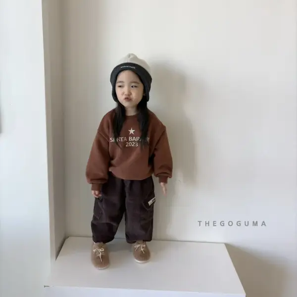 1 <b>THEGOGUMA 衛衣</b>Winter 바바라 자수MTM 85-142cm
